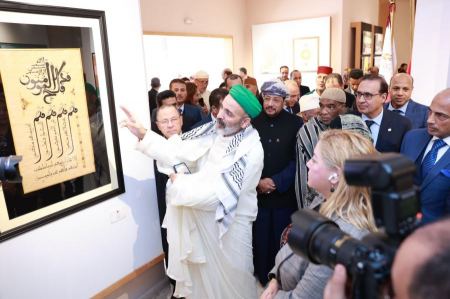 افتتاح معرض "ترانيم الحروف من الأقصى إلى الأقصى" في مقر وكالة بيت مال القدس